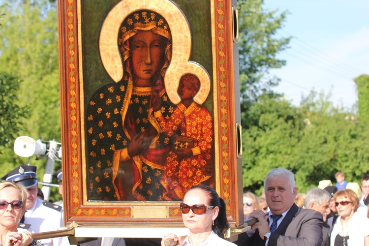 Powitanie ikony MB Częstochowskiej w Bednarach