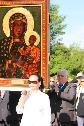 Powitanie ikony MB Częstochowskiej w Bednarach