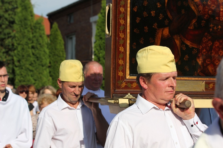 Powitanie ikony MB Częstochowskiej w Bednarach