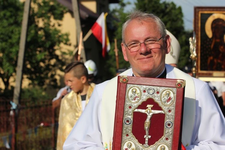 Powitanie ikony MB Częstochowskiej w Bednarach