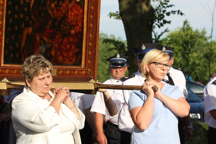 Powitanie ikony MB Częstochowskiej w Bednarach