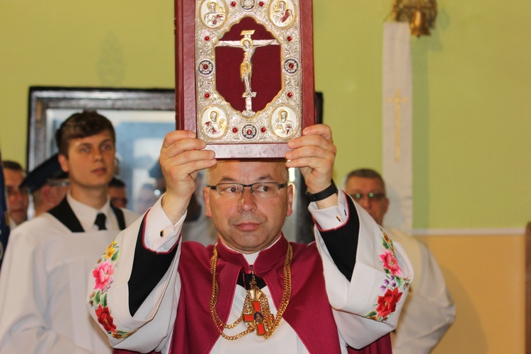 Powitanie ikony MB Częstochowskiej w Bednarach