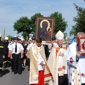 Powitanie ikony MB Częstochowskiej w Bednarach