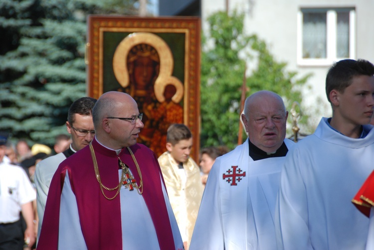 Powitanie ikony MB Częstochowskiej w Bednarach