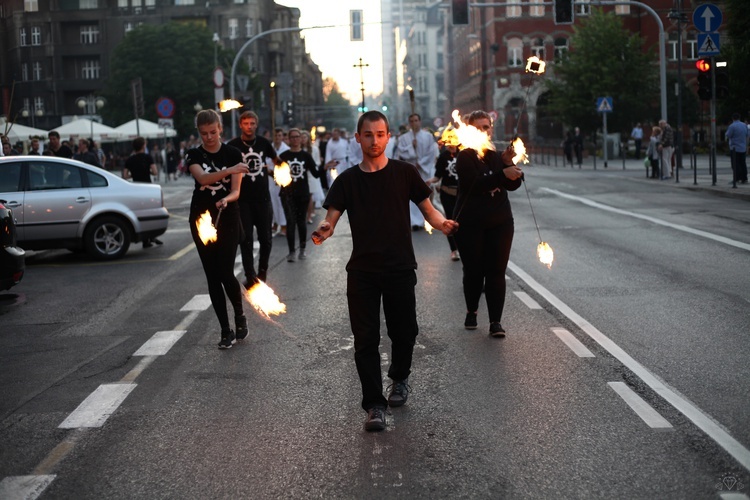 III Akademicka Procesja Bożego Ciała, Katowice 18.06.2017 (II galeria)