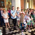 Powitanie ikony MB Częstochowskiej w Kompinie