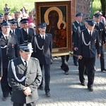 Powitanie ikony MB Częstochowskiej w Kompinie