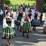 Powitanie ikony MB Częstochowskiej w Kompinie