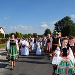 Powitanie ikony MB Częstochowskiej w Kompinie