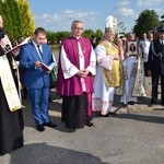 Powitanie ikony MB Częstochowskiej w Kompinie