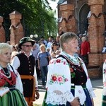 Powitanie ikony MB Częstochowskiej w Kompinie