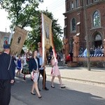 Powitanie ikony MB Częstochowskiej w Kompinie