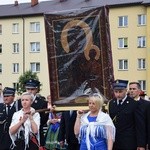 Powitanie ikony MB Częstochowskiej w parafii MB Nieustającej Pomocy w Łowiczu