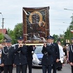 Powitanie ikony MB Częstochowskiej w parafii MB Nieustającej Pomocy w Łowiczu