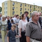 Powitanie ikony MB Częstochowskiej w parafii MB Nieustającej Pomocy w Łowiczu