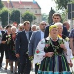 Powitanie ikony MB Częstochowskiej w katedrze łowickiej