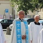 Powitanie ikony MB Częstochowskiej w katedrze łowickiej