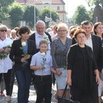 Powitanie ikony MB Częstochowskiej w katedrze łowickiej