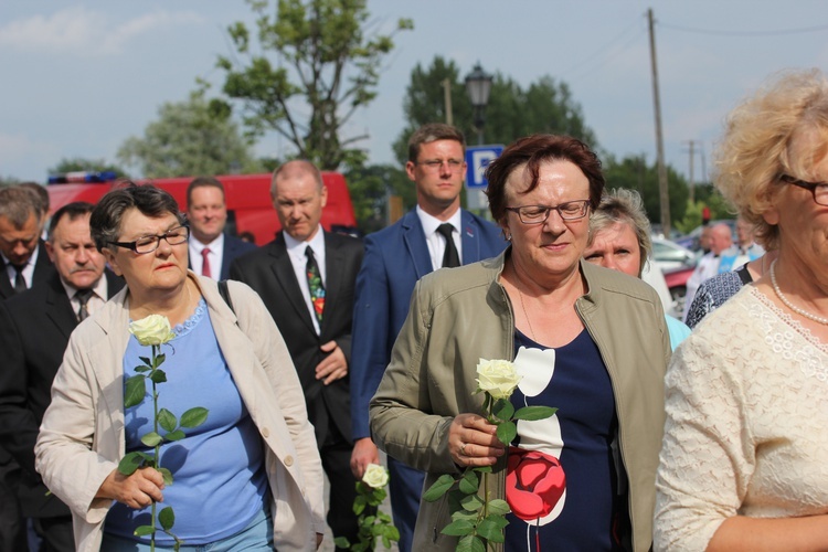 Powitanie ikony MB Częstochowskiej w katedrze łowickiej