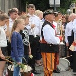 Powitanie ikony MB Częstochowskiej w katedrze łowickiej