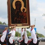 Powitanie ikony MB Częstochowskiej w katedrze łowickiej