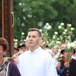 Powitanie ikony MB Częstochowskiej w katedrze łowickiej