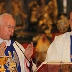 Powitanie ikony MB Częstochowskiej w katedrze łowickiej