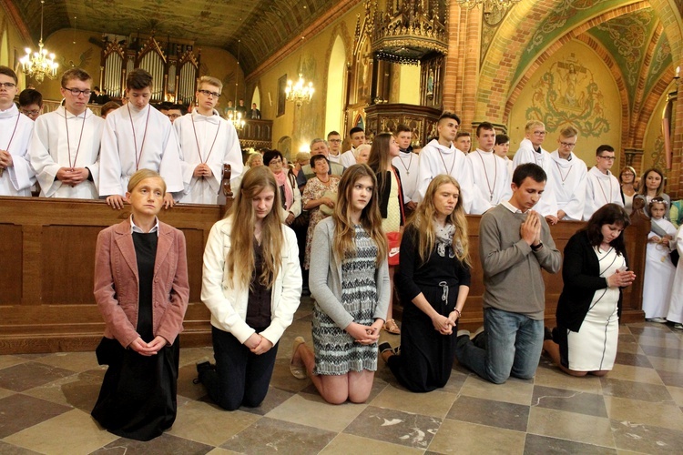 Służba liturgiczna ołtarza w Gietrzwałdzie