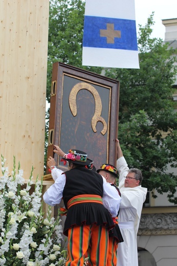 Pożegnanie ikony MB Częstochowskiej w diecezji łowickiej cz. III