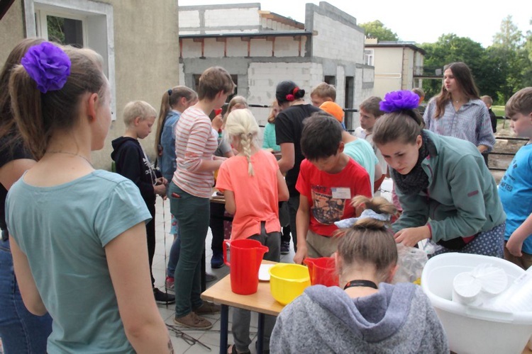 Dzieci z Białorusi w Warzenku