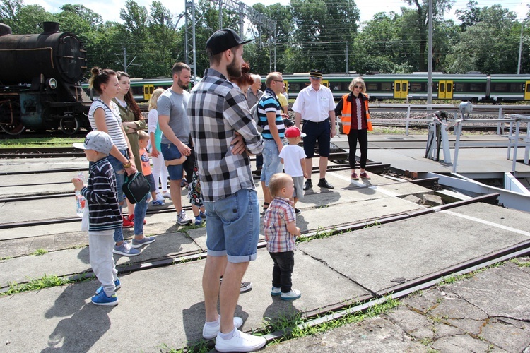 Dzień otwarty w skierniewickiej parowozowni