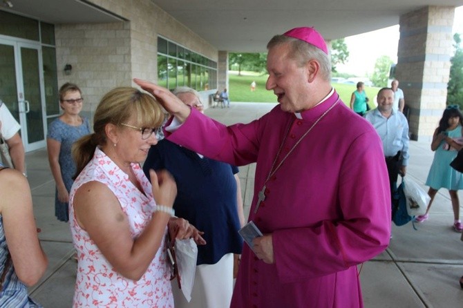 Bp Wiesław Szlachetka w Amerykańskiej Częstochowie