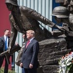 Donald Trump w Warszawie