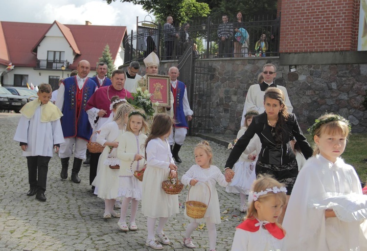 Nawiedzenie Obrazu MB Licheńskiej w Kielnie