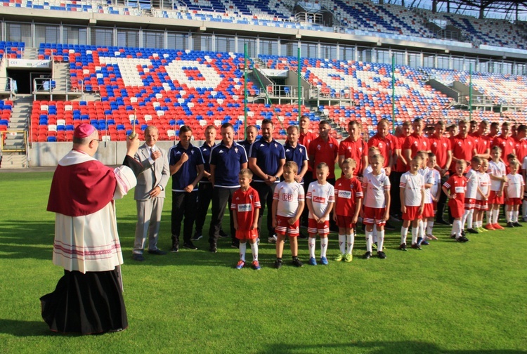 Poświęcenie stadionu Górnika Zabrze