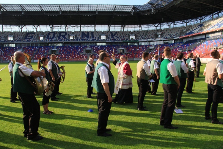 Poświęcenie stadionu Górnika Zabrze