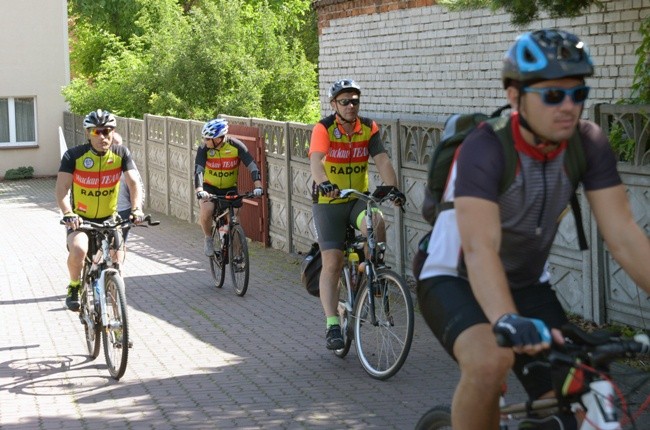 Rowerowy Wacław Team ruszył na Jasną Górę