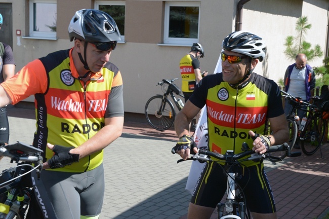 Rowerowy Wacław Team ruszył na Jasną Górę