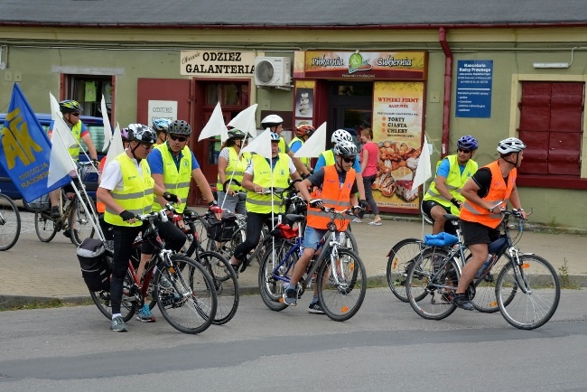 Rowerowa pielgrzymka z Radomia na Jasną Górę