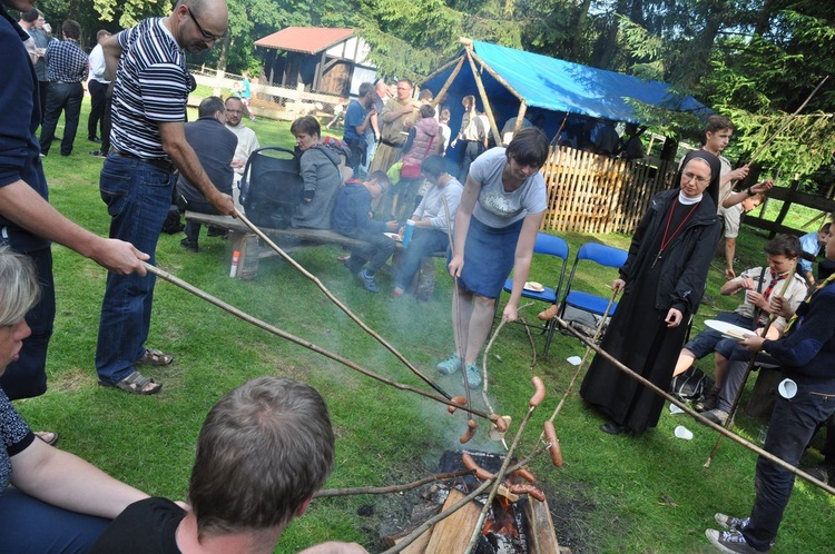 Piknik u benedyktynów w Starym Krakowie