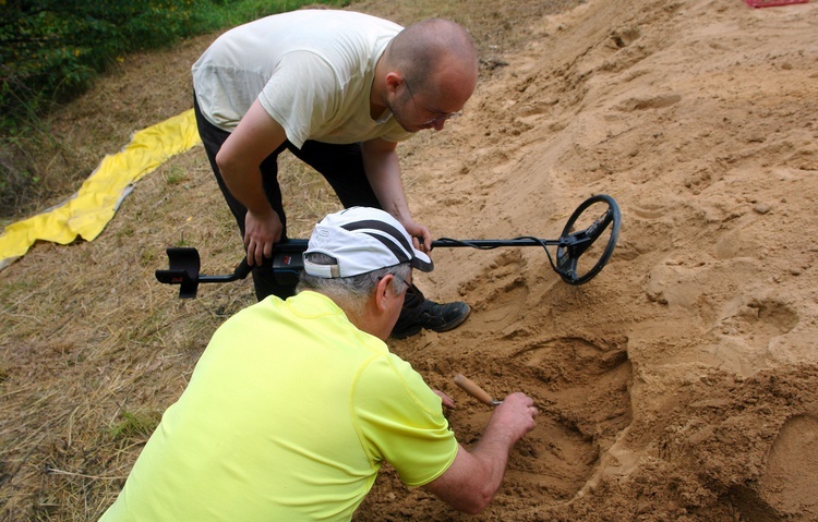 Prace archeologiczne w Czechowicach  