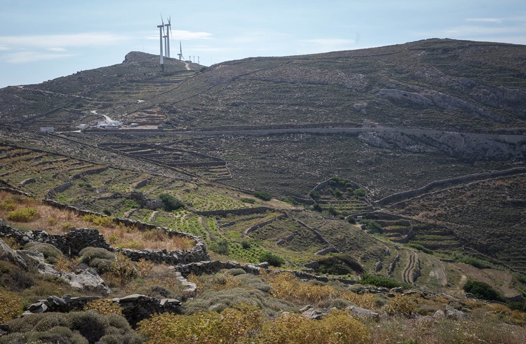 Siros - wyspa po grecku...