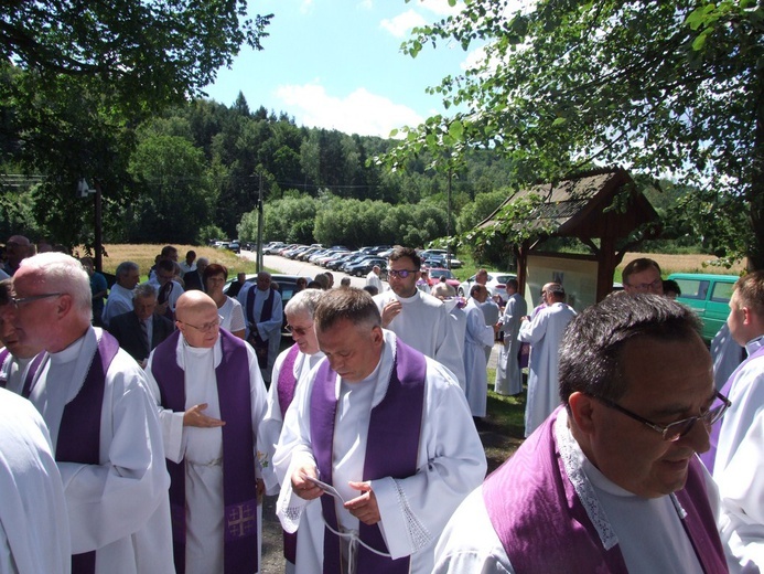 Uroczystości żałobne w Gosprzydowej