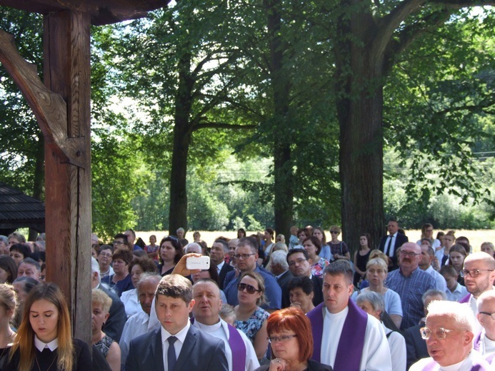 Uroczystości żałobne w Gosprzydowej