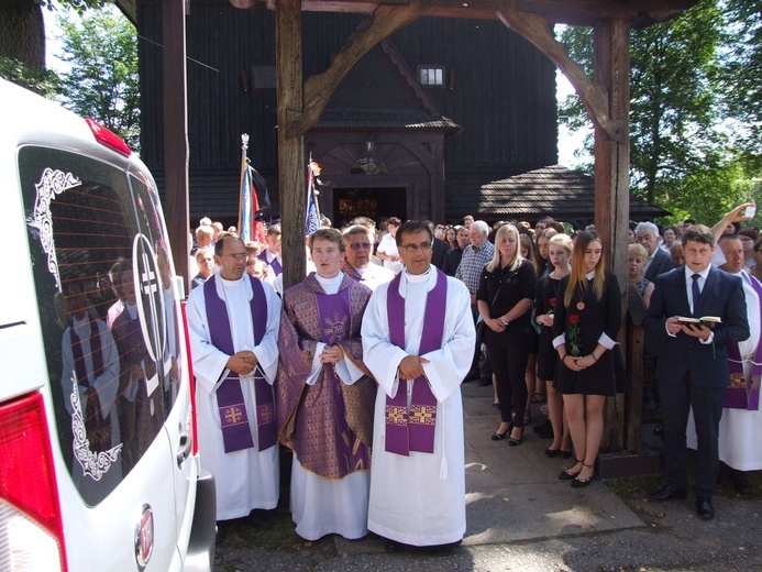 Uroczystości żałobne w Gosprzydowej