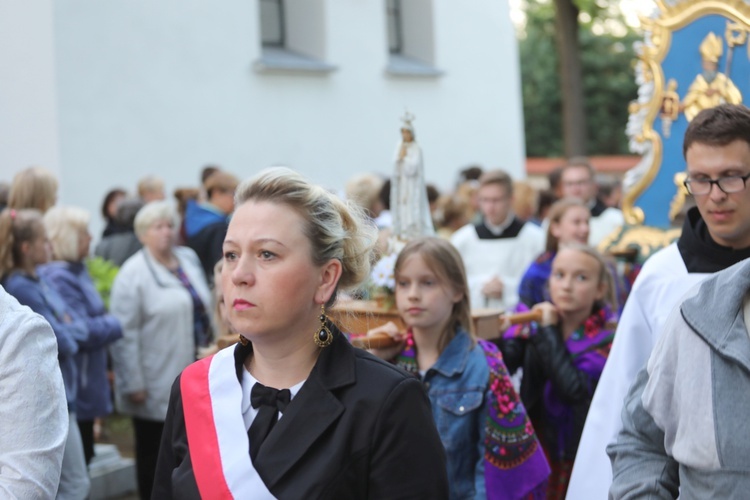 Nabożeństwo fatimskie w Rychwałdzie - 13 lipca 2017