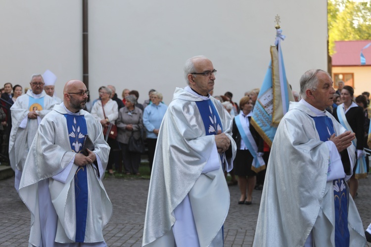 Nabożeństwo fatimskie w Rychwałdzie - 13 lipca 2017