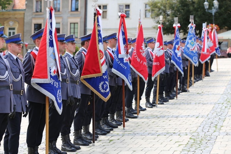 Wojewódzkie święto Policji w Sandomierzu 