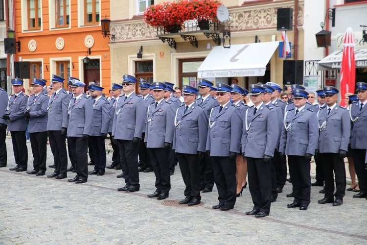 Wojewódzkie święto Policji w Sandomierzu 