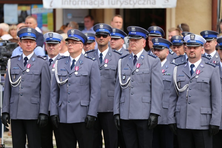 Wojewódzkie święto Policji w Sandomierzu 